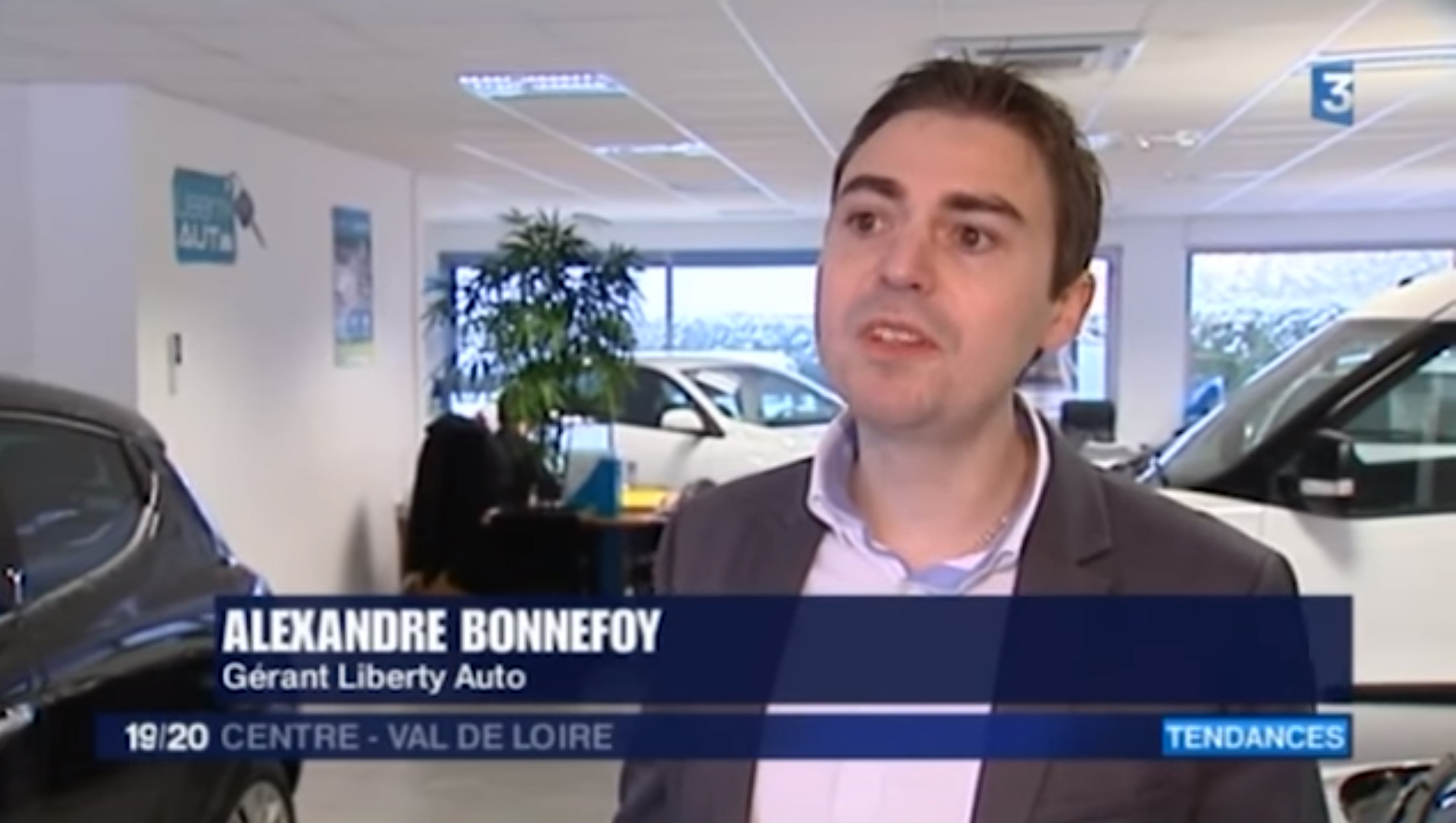 Vidéo France 3 Liberty Auto Orléans